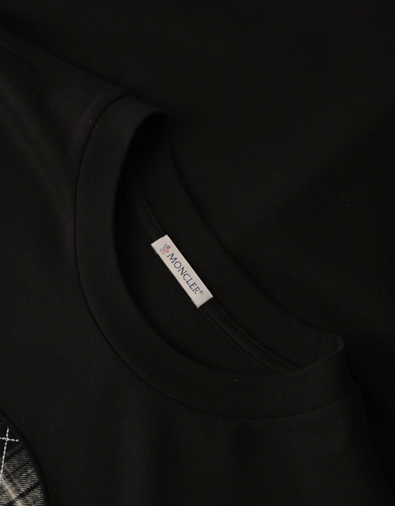 Checkered Archive Logo Ls T-Shirt Black