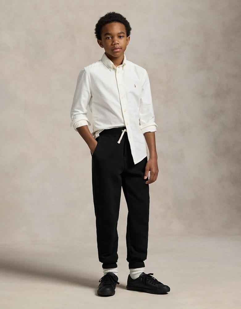 Ralph Lauren Boys Logo Joggers in Black
