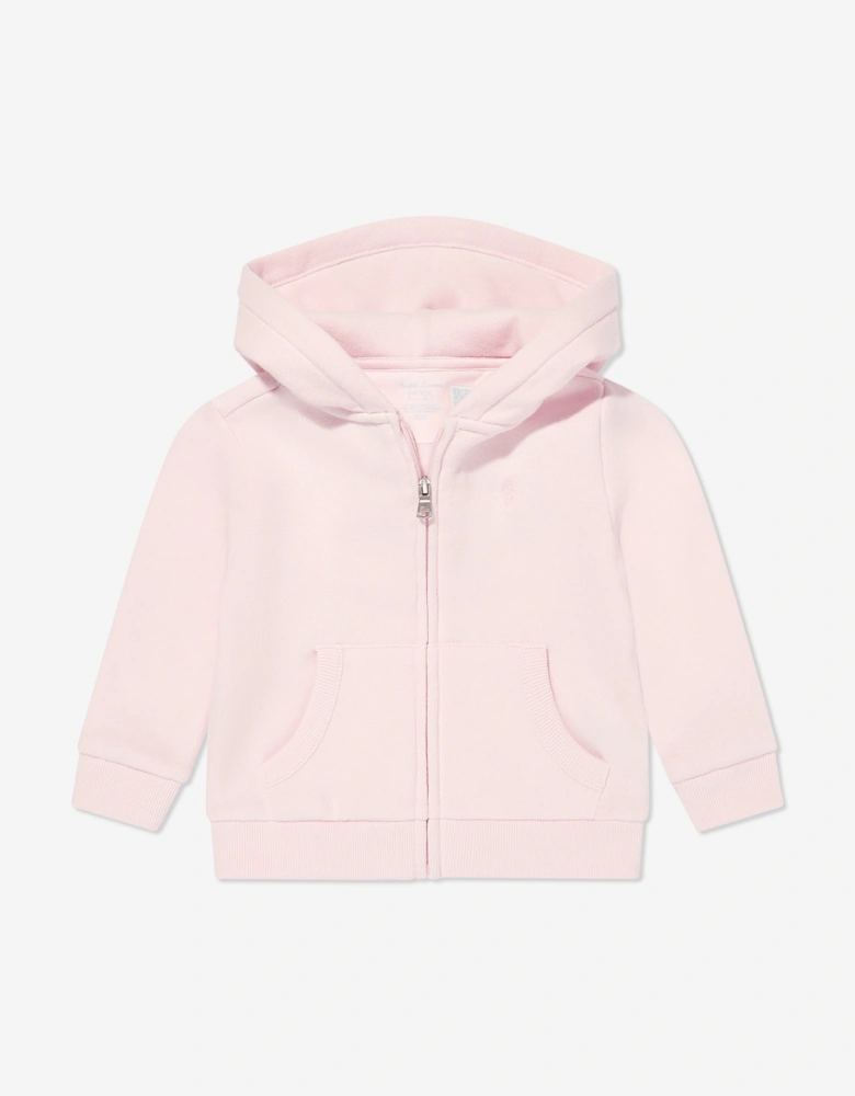 Ralph Lauren Baby Girls Logo Tracksuit in Pink