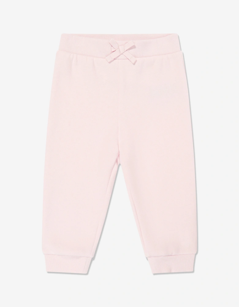 Ralph Lauren Baby Girls Logo Tracksuit in Pink