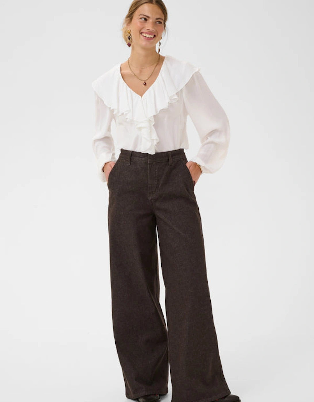 Visti jeans in chocolate
