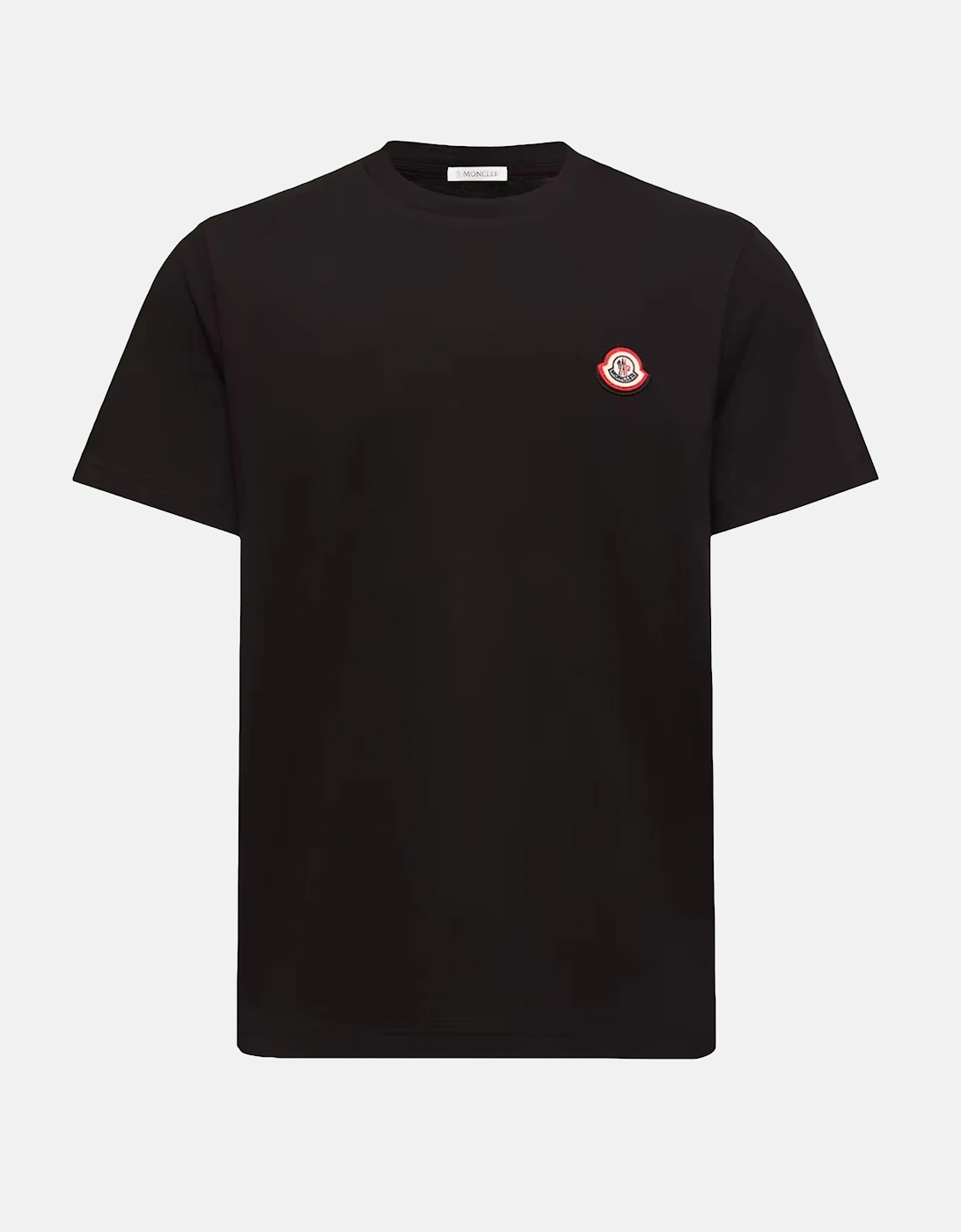 Branded Cotton T Shirt Black