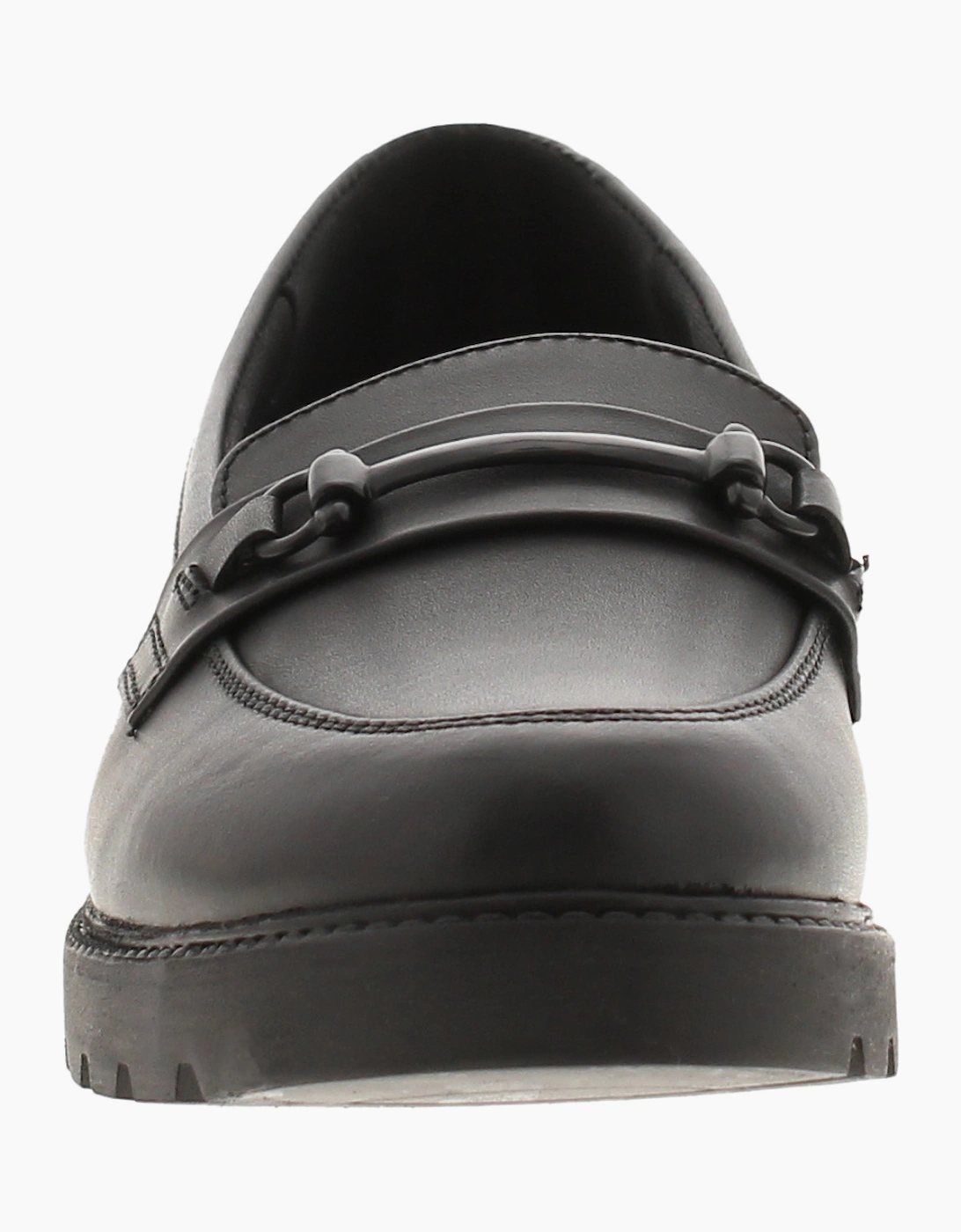 Hush Puppies Girls School Shoes Hazel Leather black UK Size