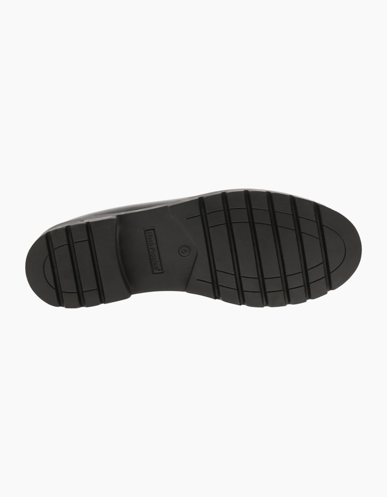 Hush Puppies Girls School Shoes Hazel Leather black UK Size