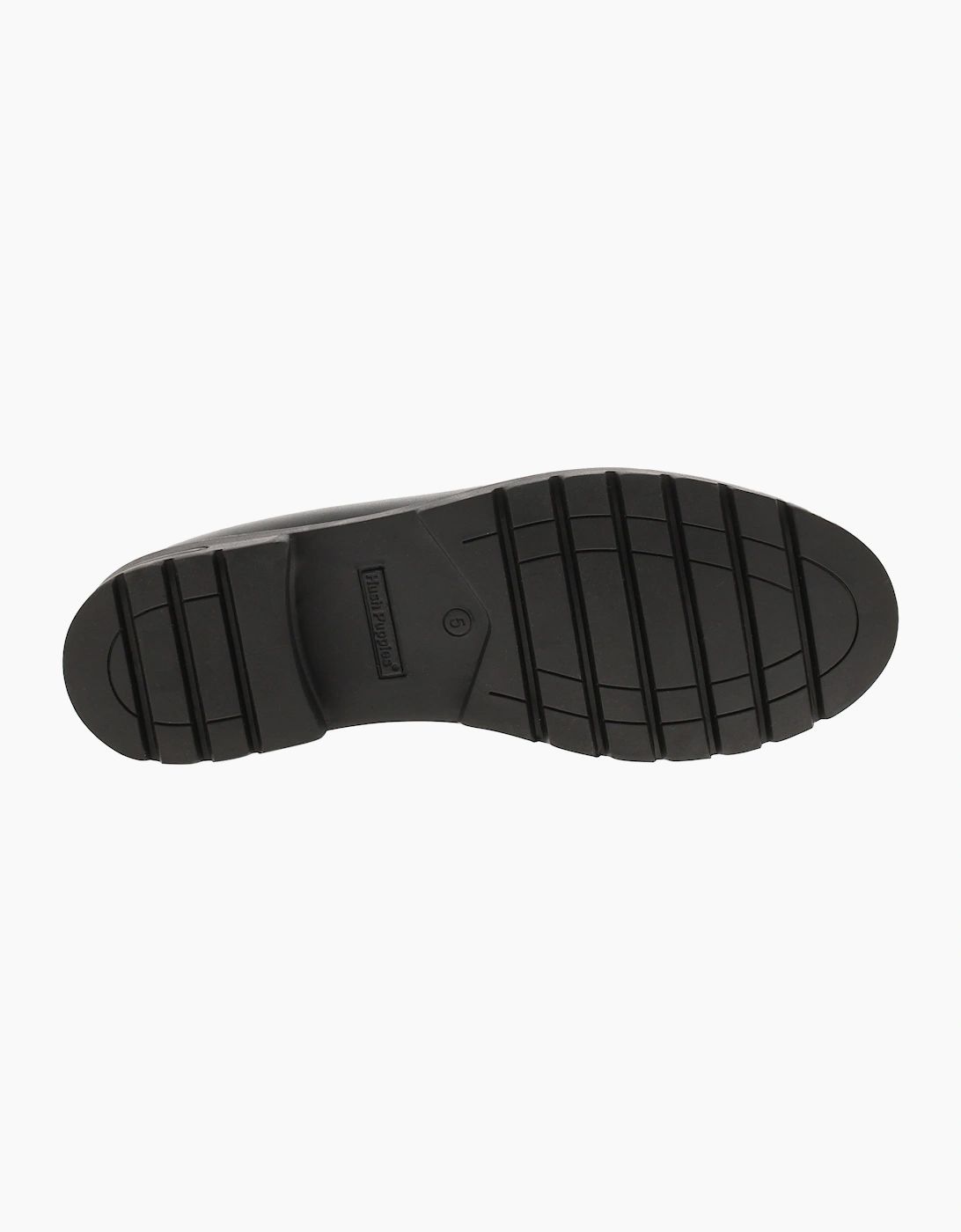 Hush Puppies Girls School Shoes Hazel Leather black UK Size