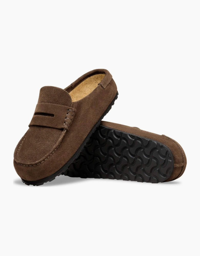 Birkenstock Naples Suede Carafe Regular Clogs