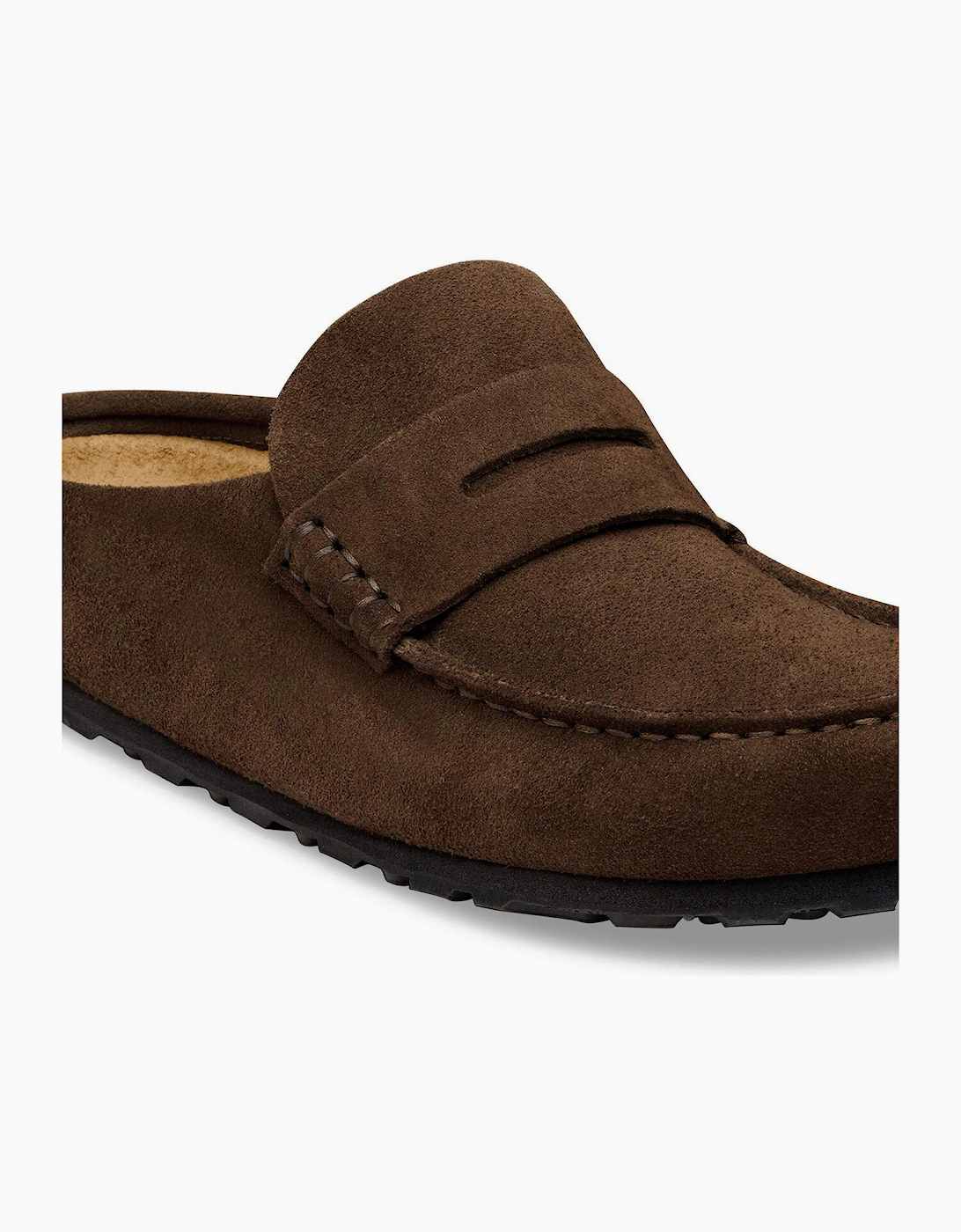 Birkenstock Naples Suede Carafe Regular Clogs