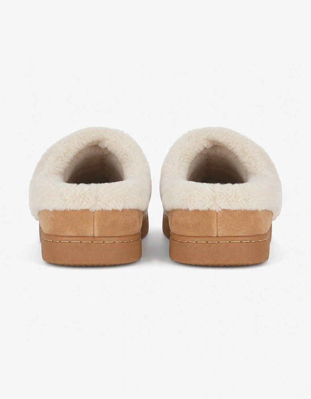 Jo & Joe ZOE Womens Mule Slippers Chestnut