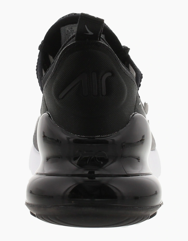 Nike Boys Trainers Air Max 270 Gs Lace Up black UK Size