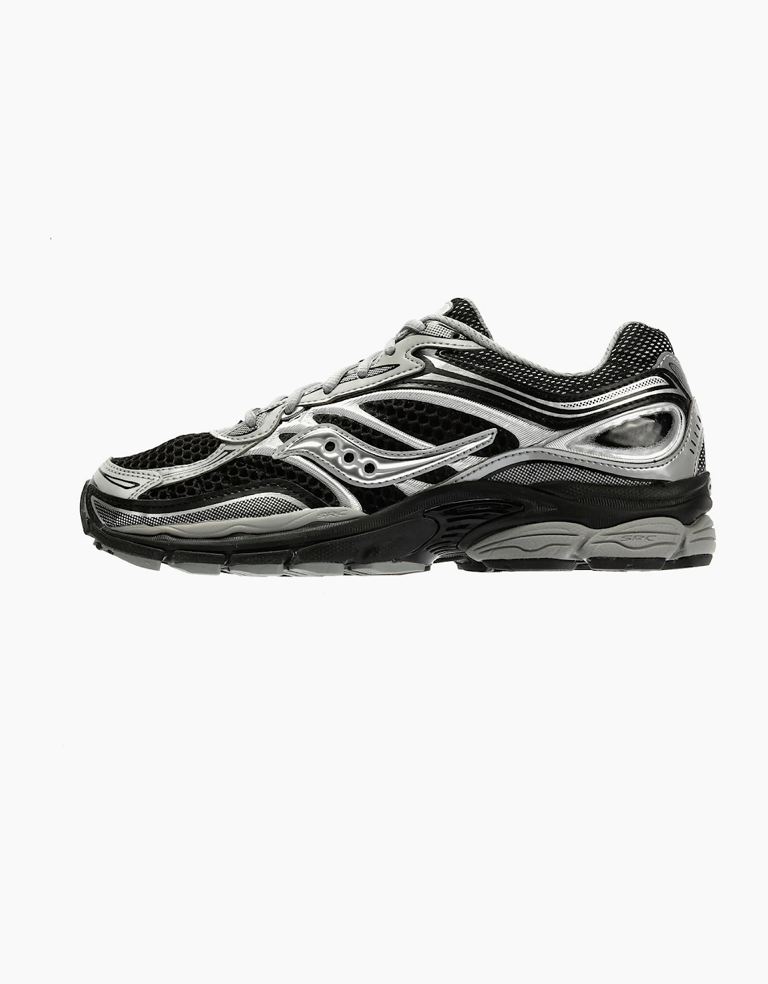 Saucony Progrid Omni 9 Black/Silver Trainers