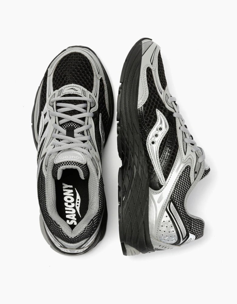 Saucony Progrid Omni 9 Black/Silver Trainers