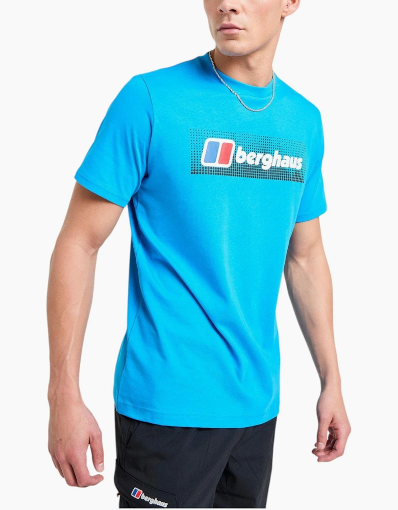 Berghaus Mens T Shirt Dot Maintain Logo Crew Neck Short Sleeve Cotton Summer Tee