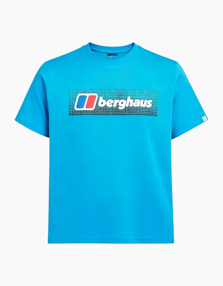 Berghaus Mens T Shirt Dot Maintain Logo Crew Neck Short Sleeve Cotton Summer Tee