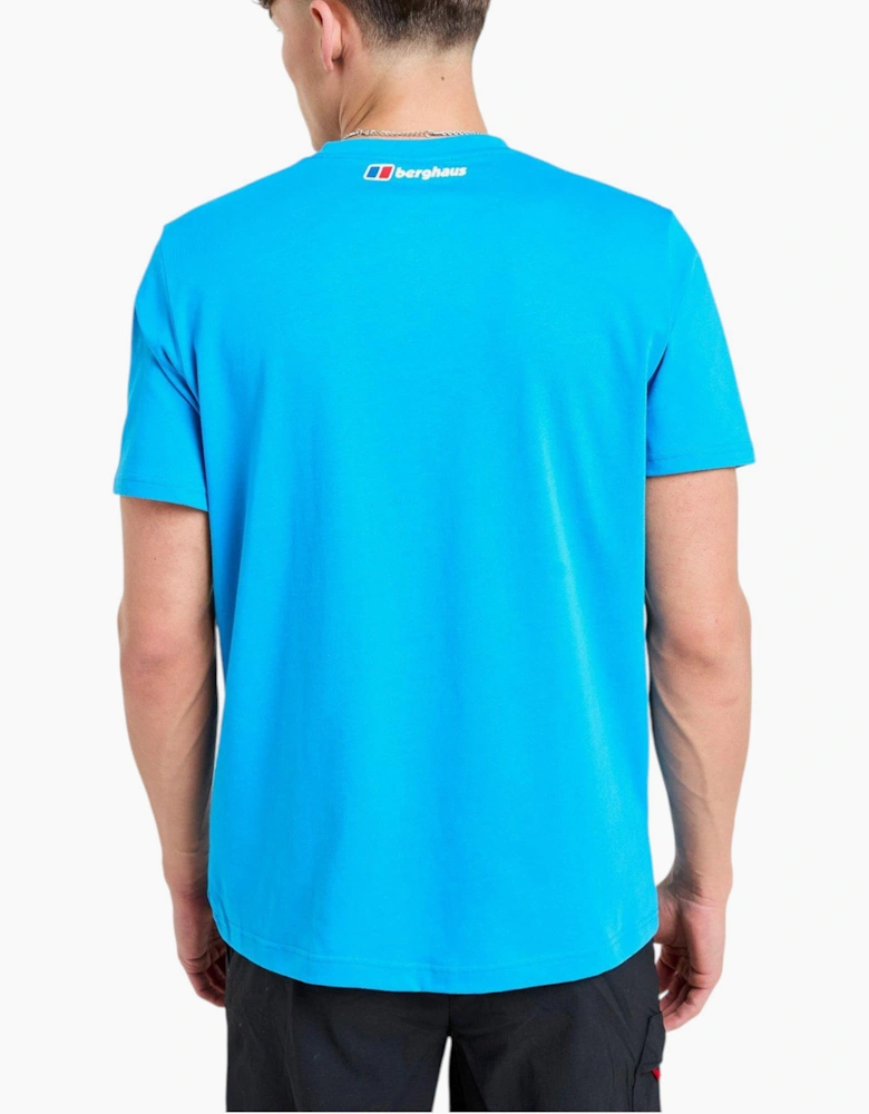 Berghaus Mens T Shirt Dot Maintain Logo Crew Neck Short Sleeve Cotton Summer Tee