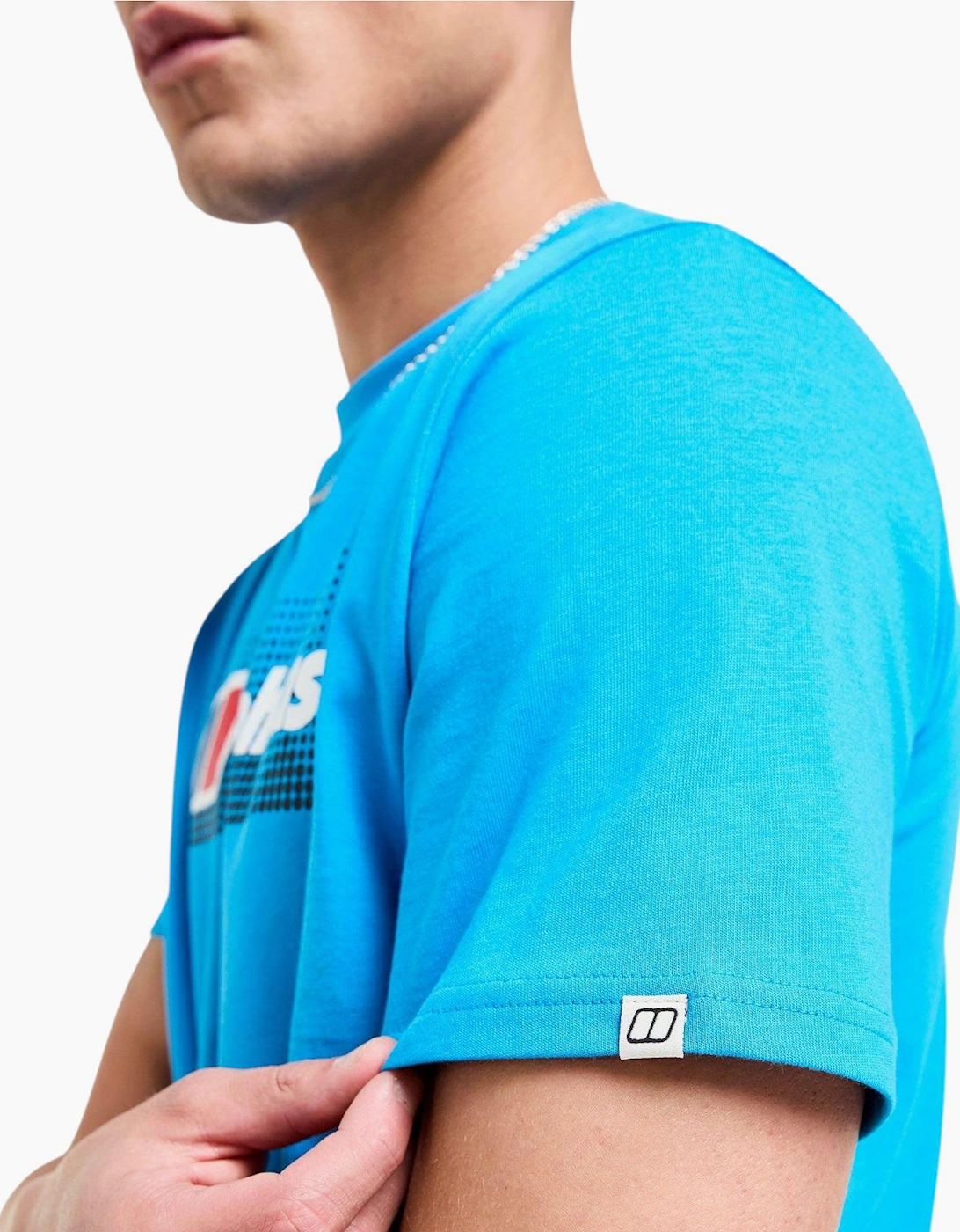 Berghaus Mens T Shirt Dot Maintain Logo Crew Neck Short Sleeve Cotton Summer Tee
