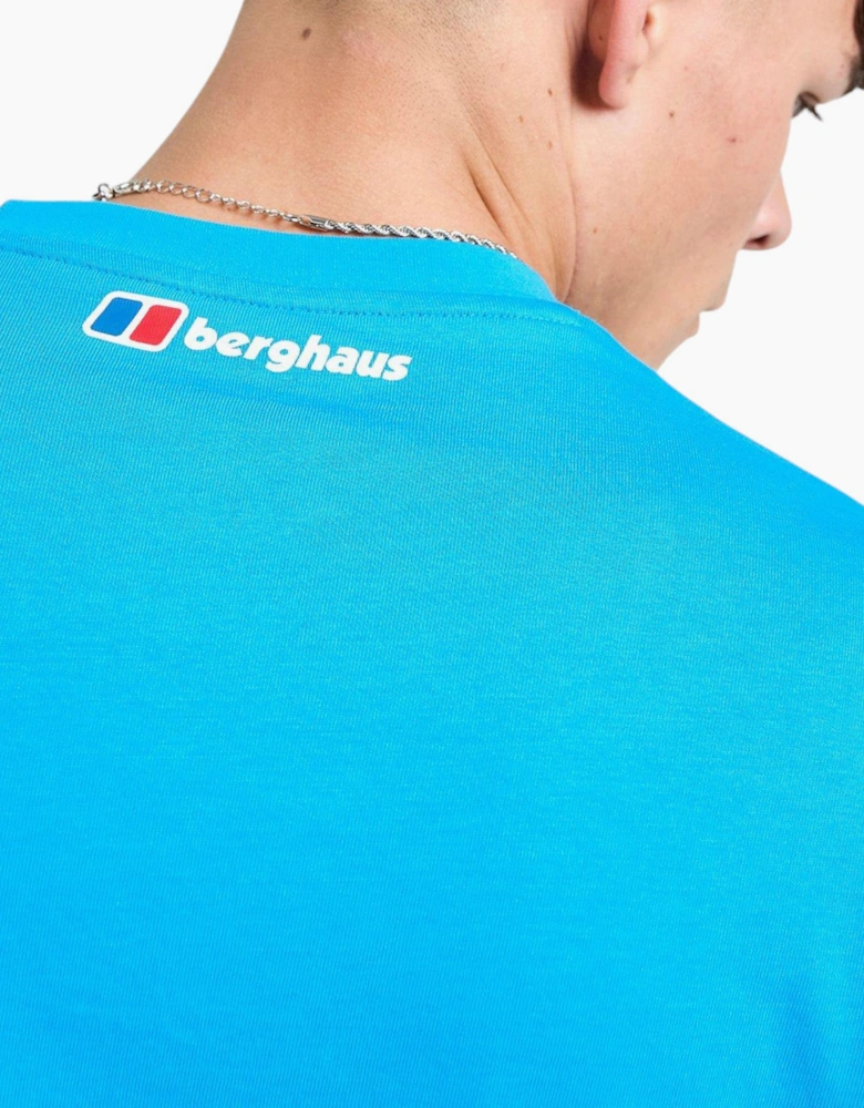 Berghaus Mens T Shirt Dot Maintain Logo Crew Neck Short Sleeve Cotton Summer Tee