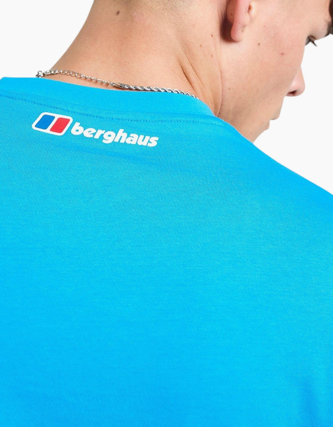 Berghaus Mens T Shirt Dot Maintain Logo Crew Neck Short Sleeve Cotton Summer Tee