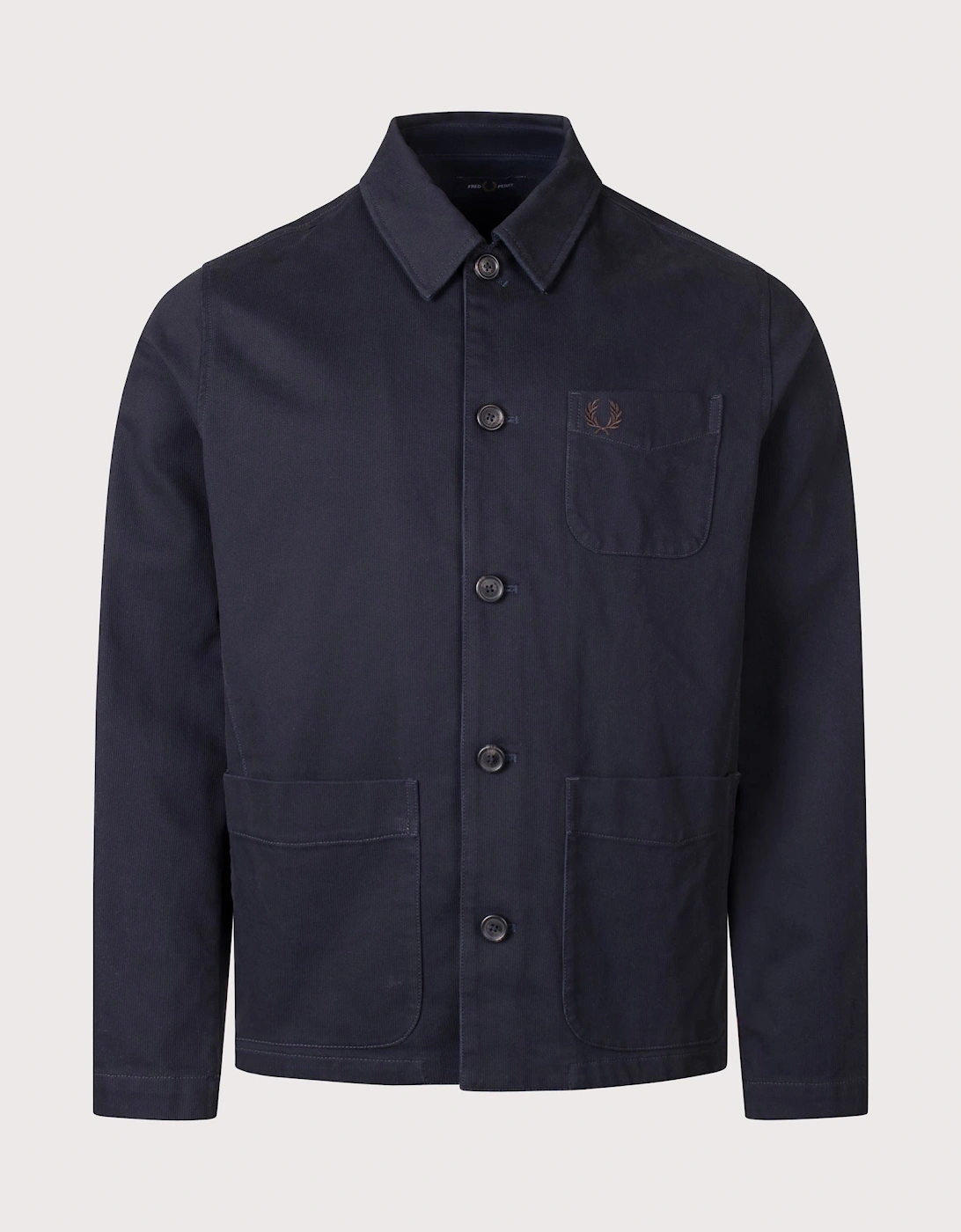 Regular Fit Bedford Cord Overshirt