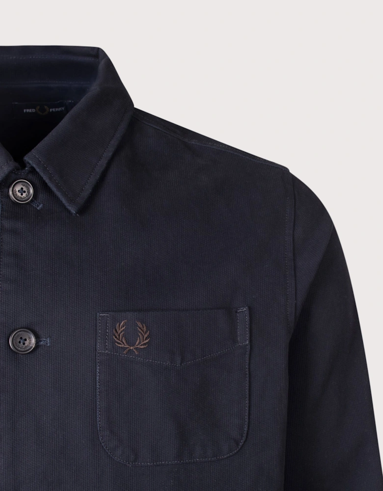 Regular Fit Bedford Cord Overshirt