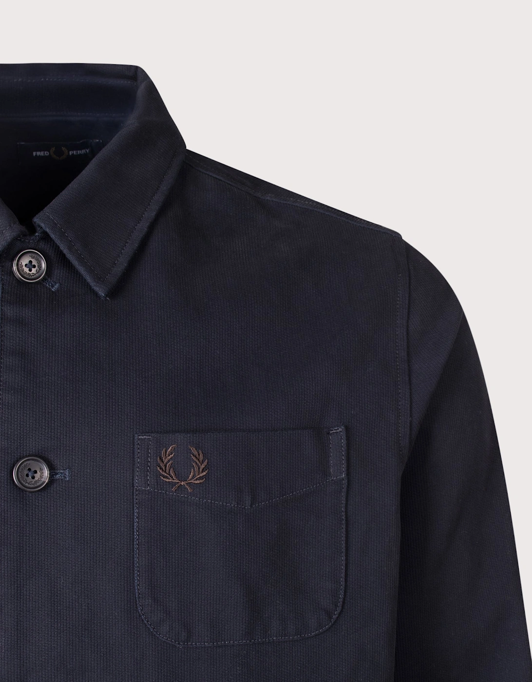 Regular Fit Bedford Cord Overshirt