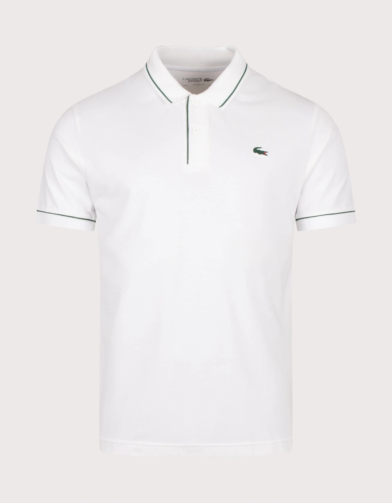 Classic Fit Heat Regulating Mini Piqué Golf Polo Shirt