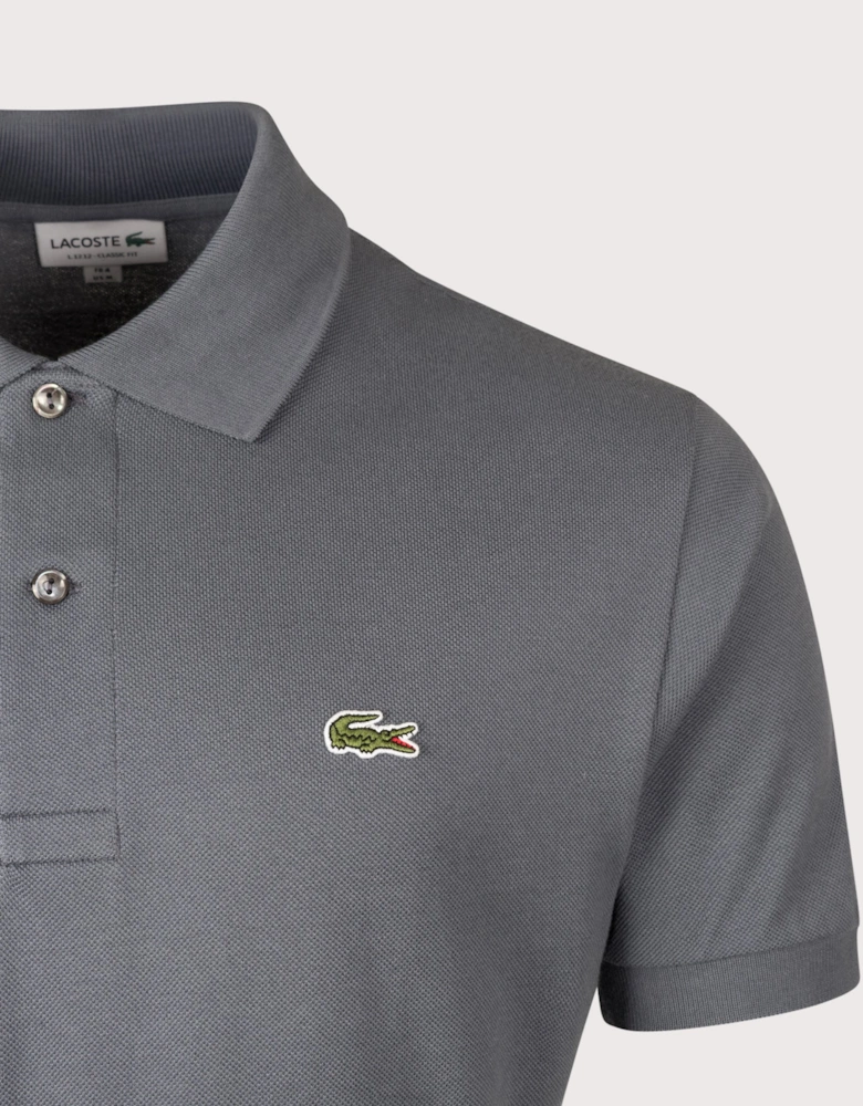 Classic Fit L1212 Croc Logo Polo Shirt