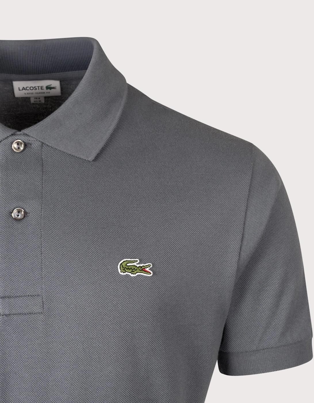 Classic Fit L1212 Croc Logo Polo Shirt
