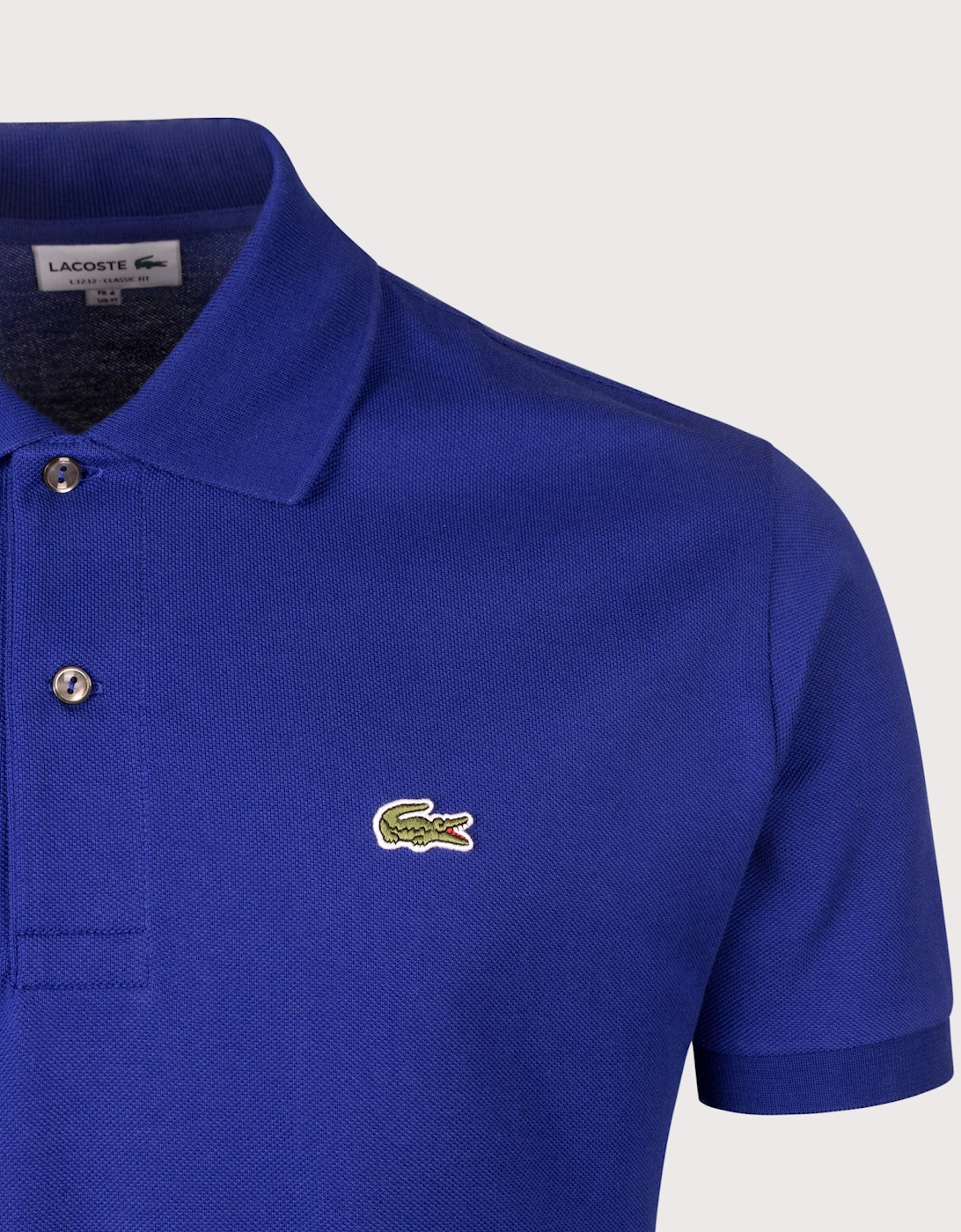 Classic Fit L1212 Croc Logo Polo Shirt