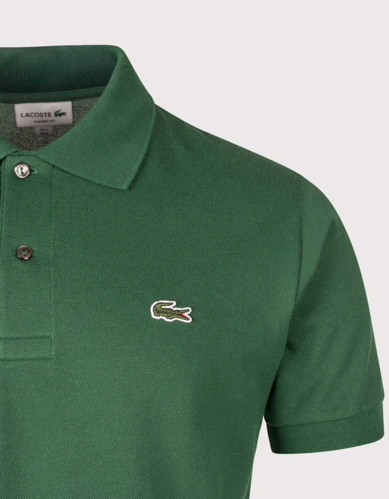 Classic Fit L1212 Croc Logo Polo Shirt