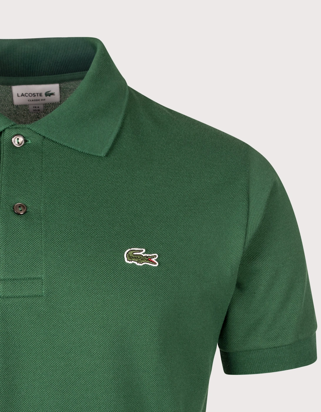 Classic Fit L1212 Croc Logo Polo Shirt