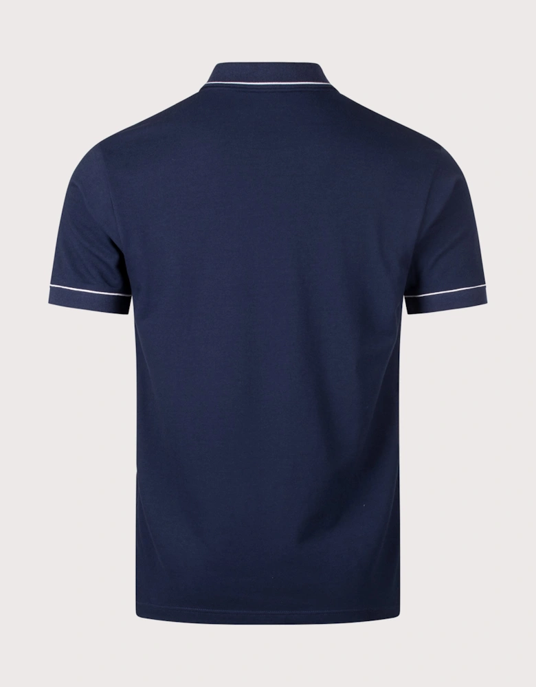 Classic Fit Heat Regulating Mini Piqué Golf Polo Shirt