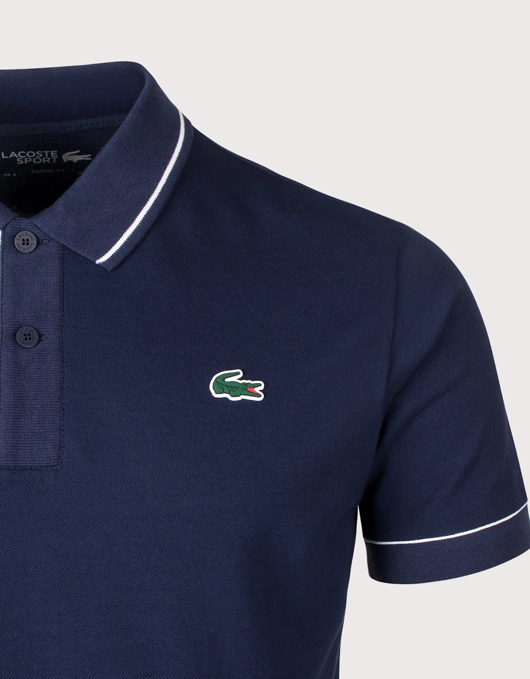 Classic Fit Heat Regulating Mini Piqué Golf Polo Shirt