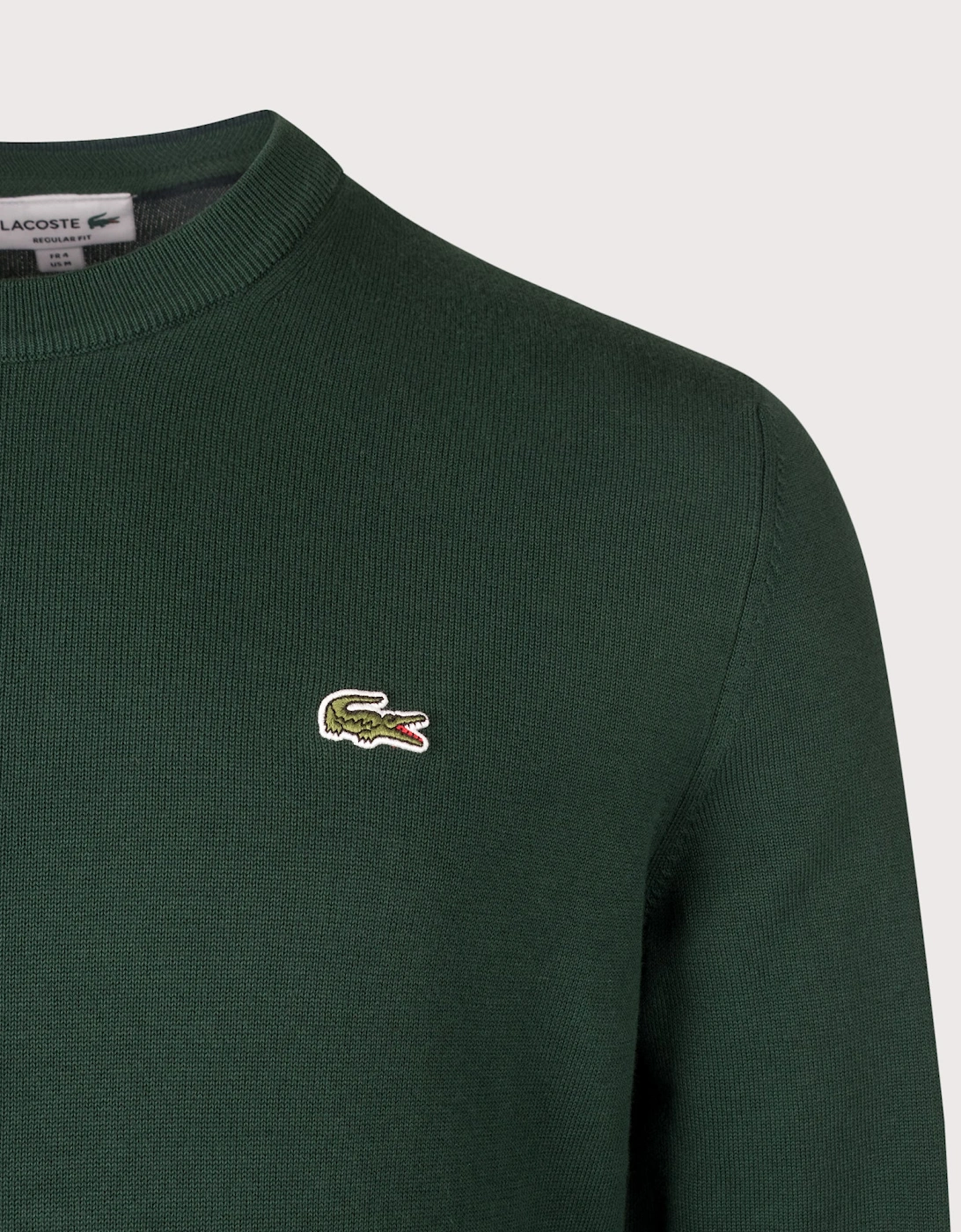 Regular Fit Croc Logo Knitted Jumper