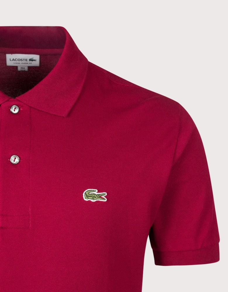 Classic Fit L1212 Croc Logo Polo Shirt