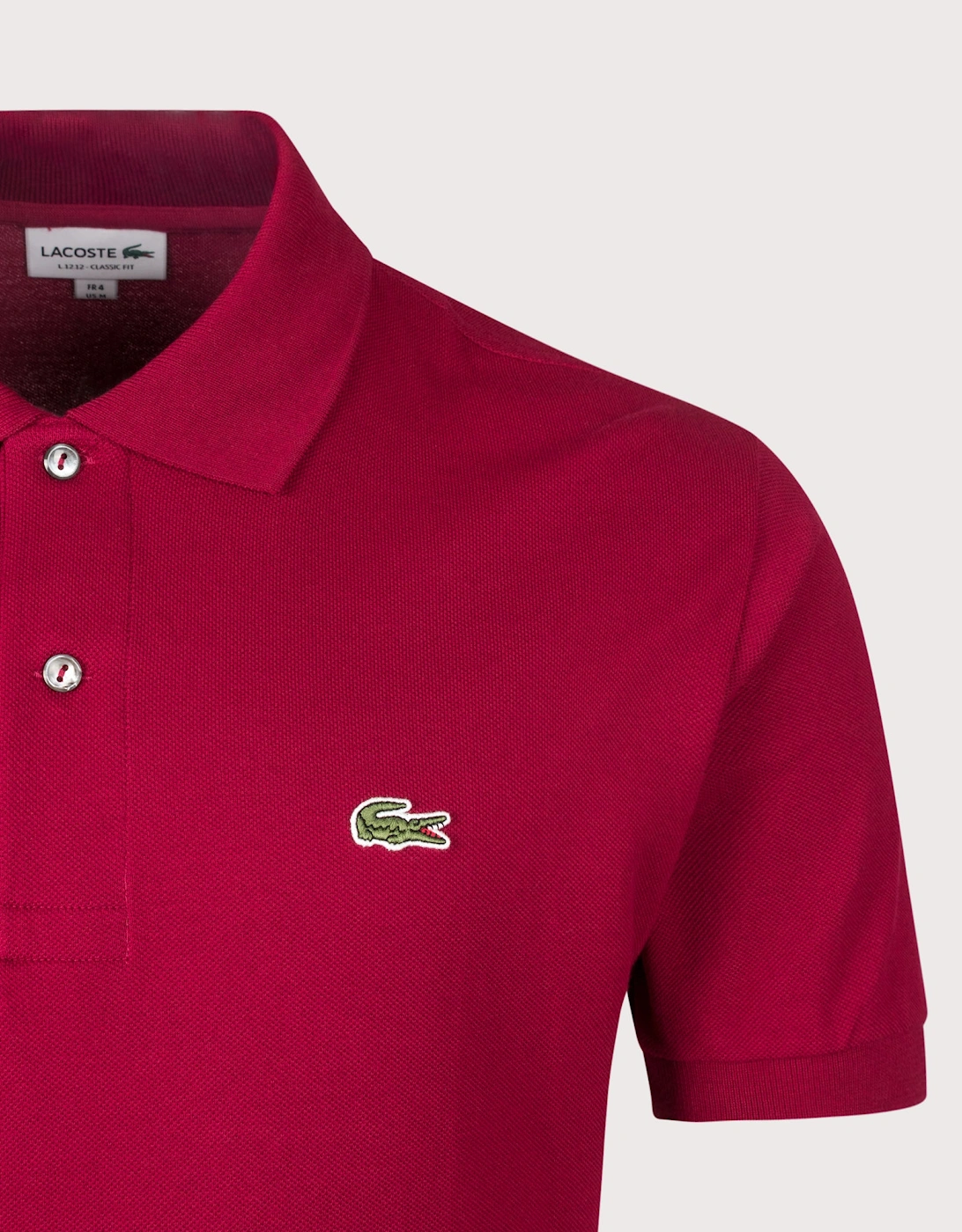 Classic Fit L1212 Croc Logo Polo Shirt