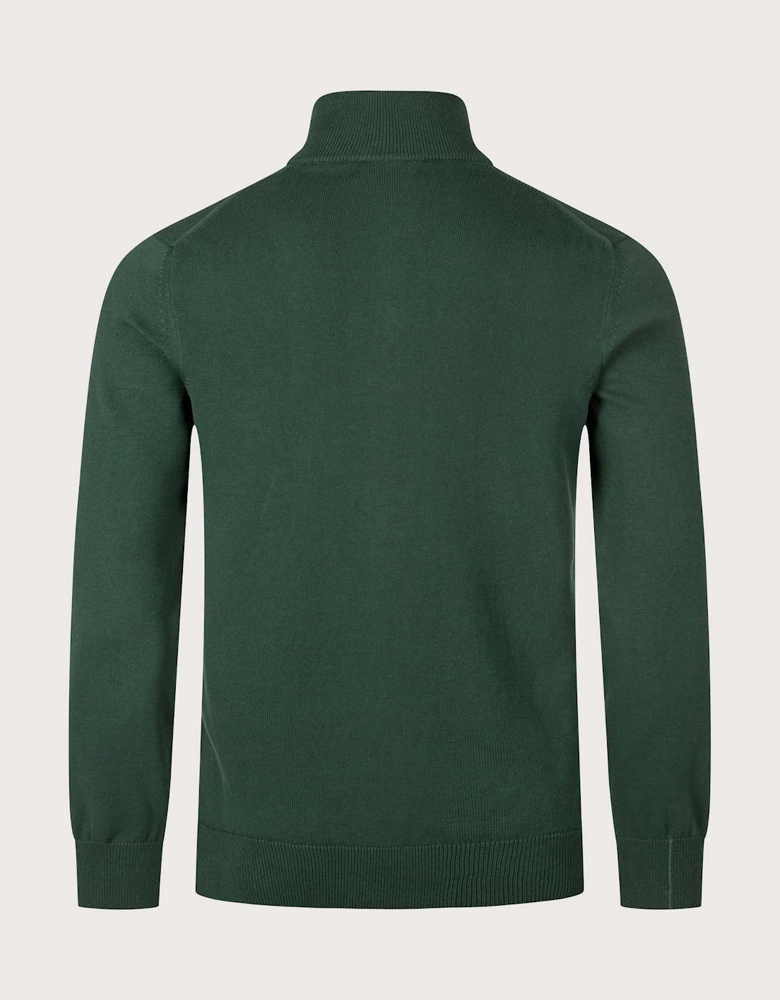 Regular Fit Quarter Zip Knit Jumper