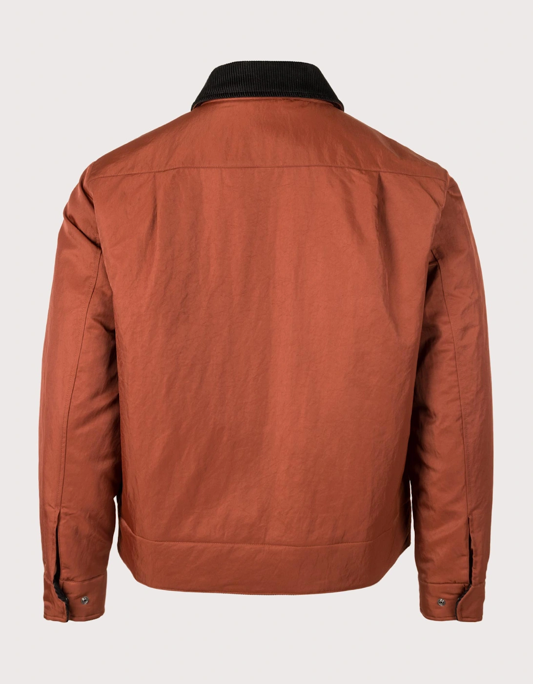 Regular Fit Nylon Caban Jacket