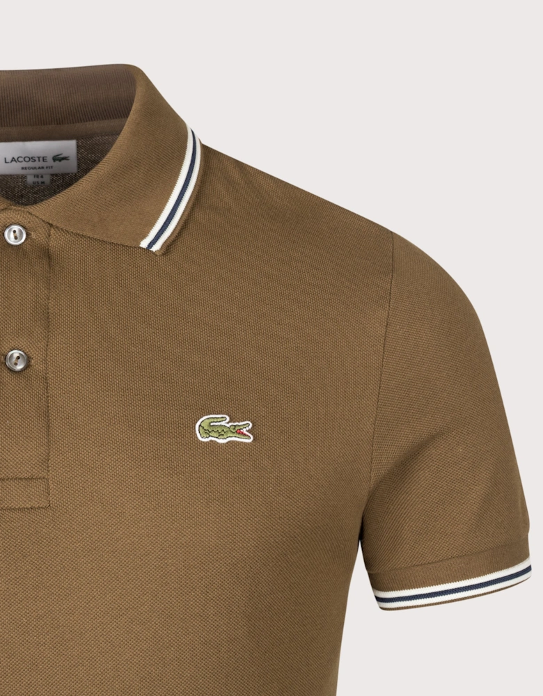 Regular Fit Tipped Polo Shirt