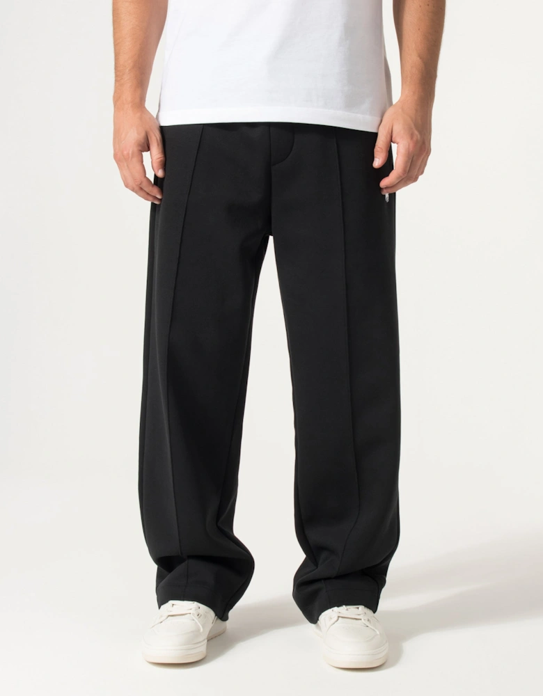 Double Knit Wide Leg Joggers