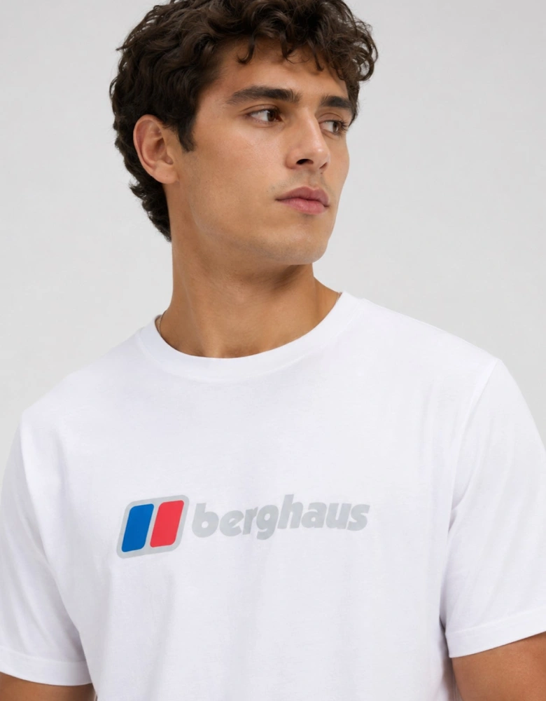 Berghaus Mens Class XL Logo Graphic T Shirt in White