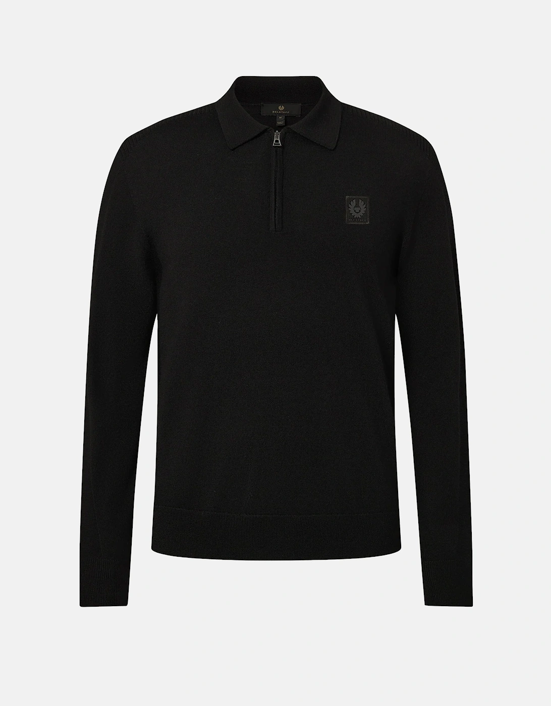 Colden Knitted Polo Black