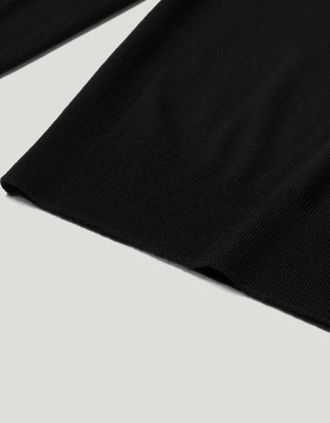 Colden Knitted Polo Black