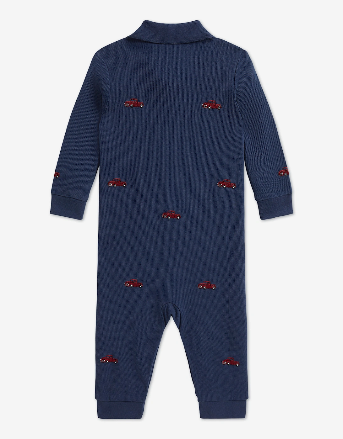 Ralph Lauren Baby Boys Polo Romper in Navy