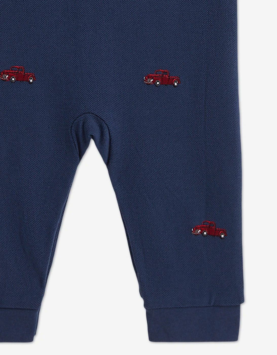 Ralph Lauren Baby Boys Polo Romper in Navy