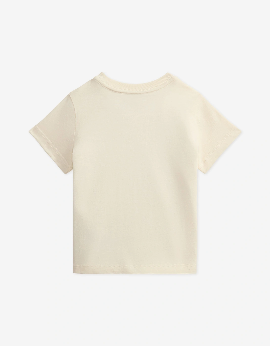 Ralph Lauren Baby Boys Polo Bear T-Shirt in Ivory