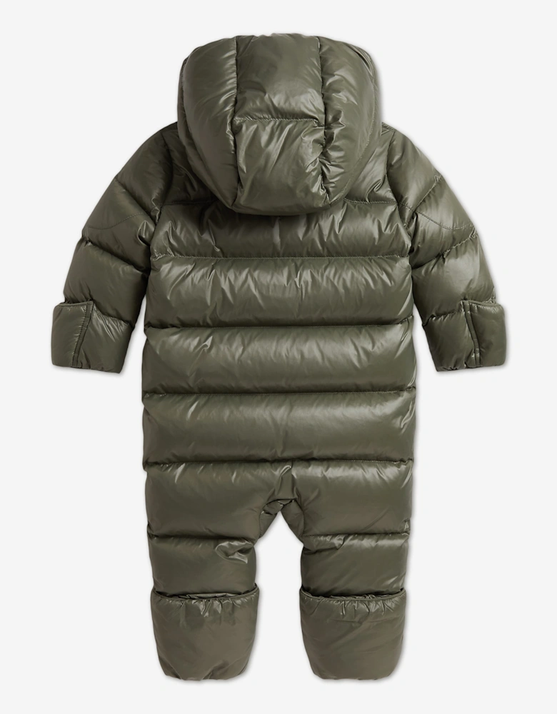 Ralph Lauren Baby Boys Padded Snowsuit in Green