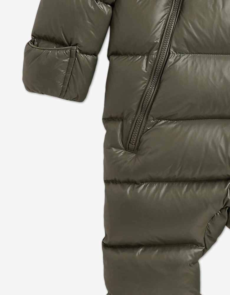 Ralph Lauren Baby Boys Padded Snowsuit in Green