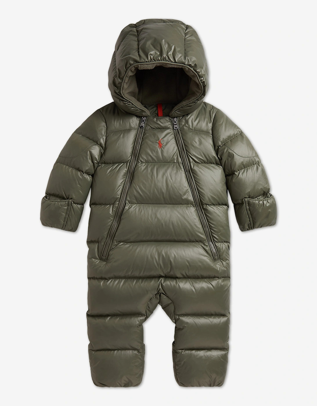Ralph Lauren Baby Boys Padded Snowsuit in Green