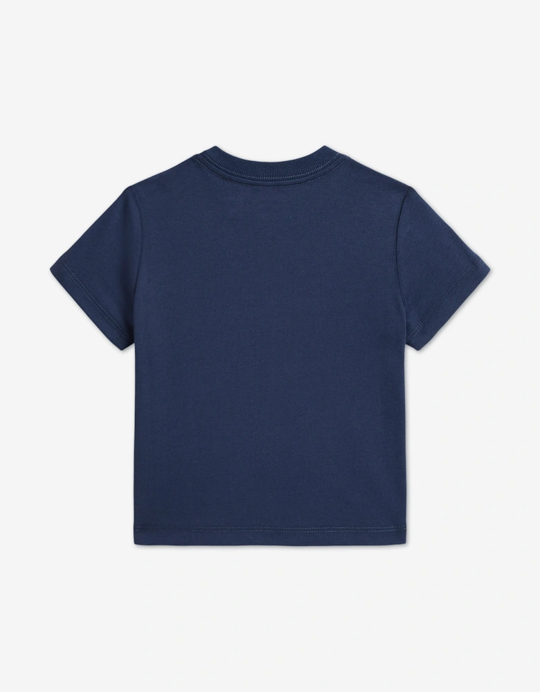 Ralph Lauren Baby Boys Polo Sportsman T-Shirt in Navy