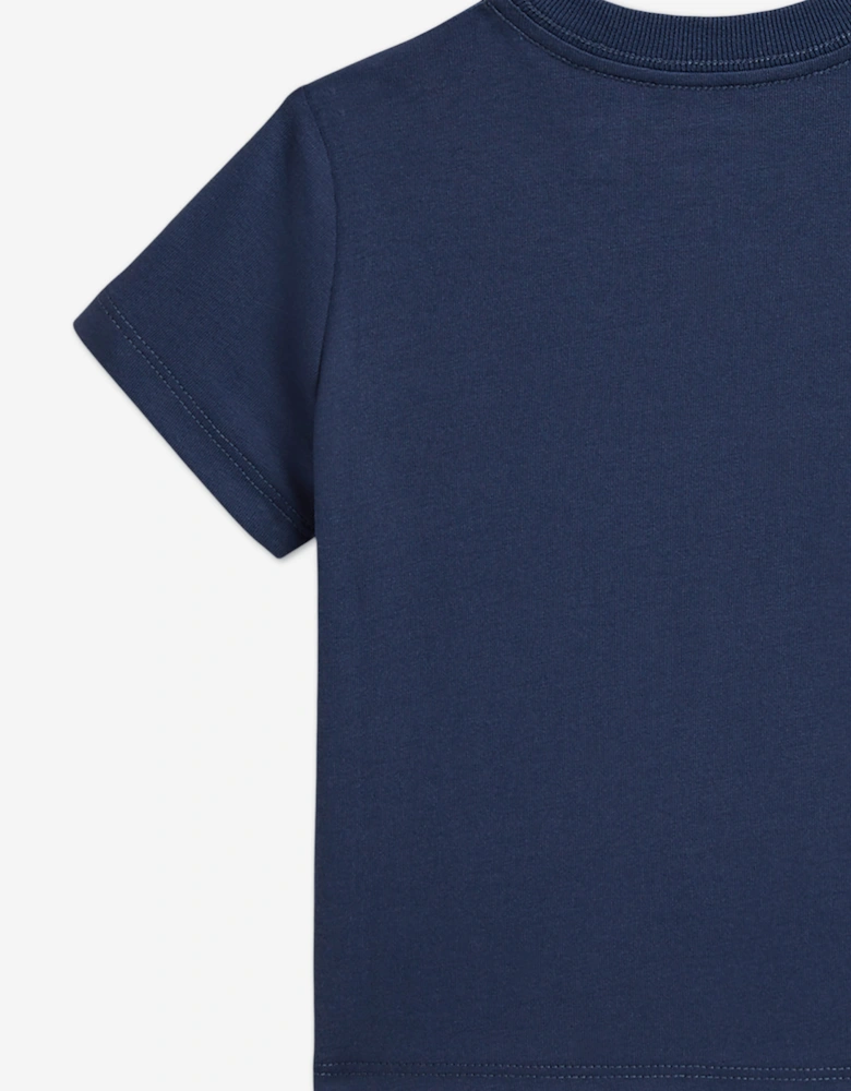 Ralph Lauren Baby Boys Polo Sportsman T-Shirt in Navy